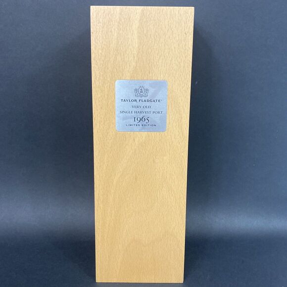 Taylor Fladgate- Very Old Single Harvest Port- 1965 - Limited Edition- Wood Box - Picture 1 of 14